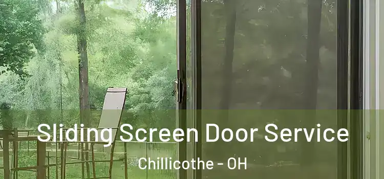 Sliding Screen Door Service Chillicothe - OH